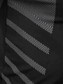 Acti Log Áo thun thể thao tay raglan họa tiết chữ Boyfriend Style dành cho nam, Áo tập luyện, Áo bó, Áo ba chiều, Áo trơn, Áo tập luyện, Áo phản quang Áo bó thoáng khí - màu đen - Xem 5