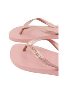 Havaianas HAV. 顶级女士休闲舒适平底人字拖凉鞋，适合日常穿着 - 粉色 - 查看 4