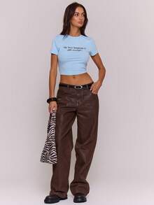 MUSERA Western Cowboy Print Cap Sleeve Crop Top Graphic Tees Boho Club Sexy Hoedown Graphic Tees Airport Holiday Nashville  Party