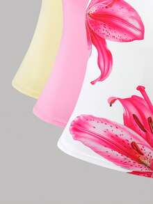 三件套多功能休闲吊带背心和针织上衣，适合青少年女孩，柔软亲肤，适合上学、通勤、户外活动、运动和多种场合穿着，四季皆宜。 - 彩色 - 查看 3