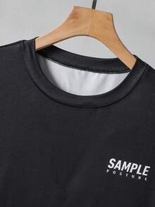 Vacaura 2 pièces/Set T-shirt à contraste de couleur par pulvérisation d'encre et pantalon ample à taille élastique pour adolescents garçons. Confortable et pratique pour le casual, les déplacements, les sports, l'école, la rue, les fêtes et les séances photo. Convient pour l'automne, le printemps et l'été - Multicolore - Voir 6