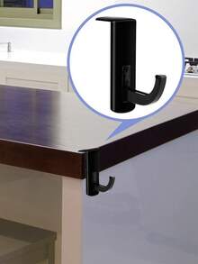 1 Stück Kopfhörerhalterung - für PC-Headsets, Monitor, Schreibtisch & Wandmontage (platzsparend)