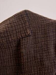 Freevana Quần dài nữ cỡ lớn, kiểu dáng thường ngày, đơn giản, đa năng, màu trơn, chất liệu vải có họa tiết, dây rút ở eo, túi xéo, ống rộng, màu nâu, phong cách boho, kiểu phương Tây, có túi. - Màu xanh nhạt - Xem 7