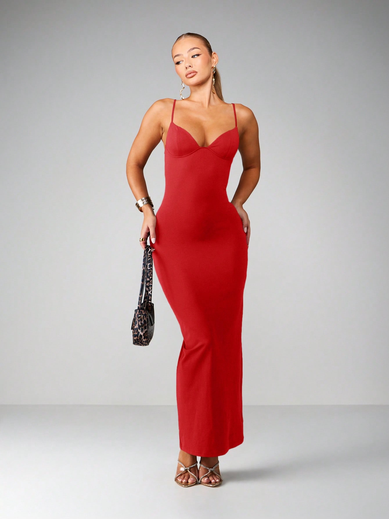 princess polly baby blue dress Isa Boulder Red Sweetheart Midi Dress Isa Boulder