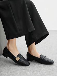 CUCCOO BIZCHIC Giày bệt đơn giản, tiện dụng, dễ đi lại dành cho nữ - màu đen - Xem 3