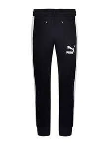Puma Iconic T7 Men's Track Pants Black - Black White - View 1