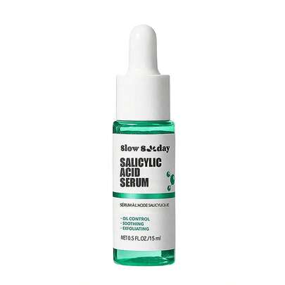 SlowSunday Blemish Salicylic Acid Serum, With Niacinamide And Tea Tree Oil, Face Serum, Salicylic Acid Serum, Exfoliating & Oil-Controlling, Help Brighten The Appearance Of Dark Spots, Suitable For Summer, Y2K, For Party & Gifts, Ideal For Party