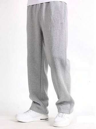 Manfinity Sport Corelite Men's Thermal Lined Outdoor Sports Pants, Running & Workout Trousers