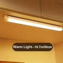 5PCS Under Cabinet Light, Wireless Motion Sensor LED Light Bar, Rechargeable Magnetic Night Light For Corridor Kitchen Cabinet Stairs Hallway Wardrobe Home Room Decor - White - View 16