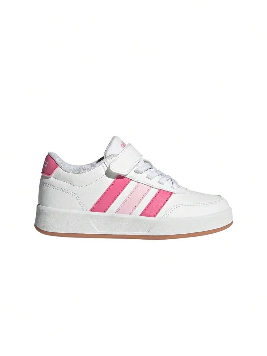 Breaknet 3.0 Kids Sneakers Cloud White / Pink Fusion / Clear Pink JS3684 - White - View 1