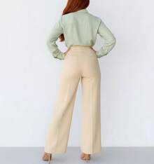 Women Pants - Khaki - View 2
