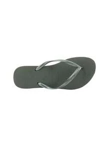 Havaianas HAV. SLIM Holiday Casual Everyday Flip Flops - Grey - View 2
