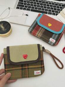 Joivida 多功能收纳袋 - 美观大方的经期用品收纳袋，便携式条纹布艺经期用品整理袋，送朋友的理想礼物，大容量便携式卫生巾收纳袋