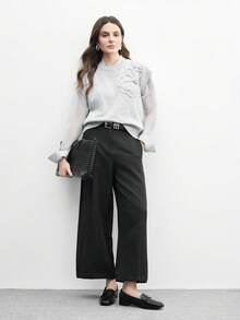 CUCCOO BIZCHIC Giày bệt đơn giản, tiện dụng, dễ đi lại dành cho nữ - màu đen - Xem 6