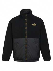 Puma Men's Full Zip Jacket Black - Black - View 1