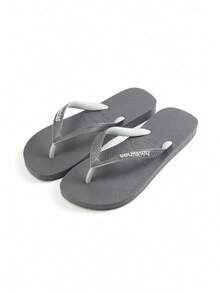 Havaianas 女士休闲日常舒适平底人字拖凉鞋 - 灰色 - 查看 2