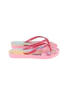 Havaianas HAV. KIDS 女款卡通图案休闲日常舒适平底人字凉鞋 - 粉色 - 查看 3