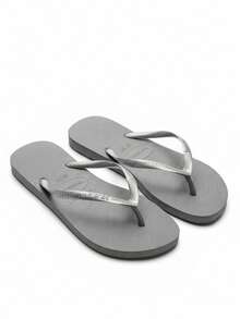 Havaianas HAV. SLIM 女士日常休闲舒适平底人字凉鞋 - 灰色 - 查看 2