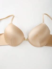 Áo ngực nâng ngực phong cách Âu Mỹ gợi cảm - Màu be - Xem 3