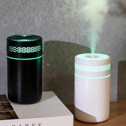 Teckwe New Car Humidifier, Fine Mist Spray, Home Bedroom Aroma Diffuser Lamp, Tabletop Quiet Mist Humidifier, USB Powered, Battery-Free, Suitable For Travel, Home, Bedroom, Office And Air-Conditioned Rooms