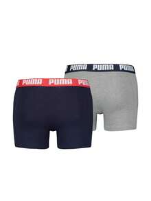 Puma 2 Pack Men's Boxers - Grey - View 2