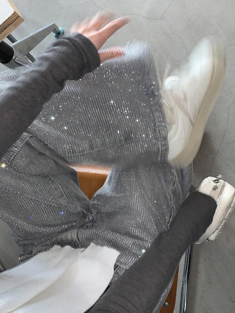 Women's Rhinestone Embellished Casual Jeans