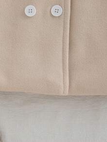 SHEIN 2pcs/Set Fall Dresses For Girl Elegant Casual,Long Sleeve Lace Decoartion Preppy Dress&Hat