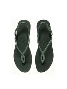 Havaianas Luna 男女通用人字拖 橄榄绿 4129697-4896 - 綠橄欖 - 查看 3