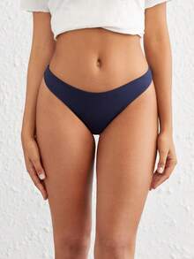 Ocili 5packs Natural Comfy & Breathable Low Waist Simple Sexy Thongs - Multicolor - View 6