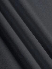 EMERY ROSE Women's Simple BE YOU,YOU ARE ENOUGH Letter Print Sweatshirt - Dark Grey - View 3