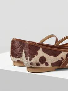 MOTF BAILARINAS CUADRADAS CÓMODAS PARA MUJER - Marrón - Ver 8