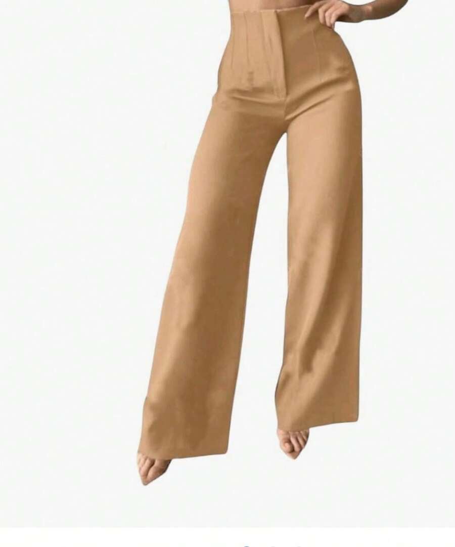 Women Pants - Mustard Yellow - View 1
