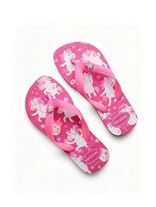 Havaianas HAV. KIDS Flip Flops, Suitable For Holidays, Casual And Daily Wear - Pink - View 2