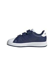 Adidas أحذية رياضية للأطفال Advantage Base 2.0 باللون الأزرق الداكن والأبيض والرمادي JS3820 - ازرق وابيض - مشاهدة 5