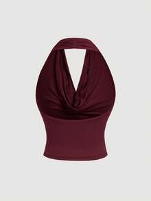 SHEIN MOD 3-Way Wear Women's Casual Solid Color Slim Fit Top For Summer, Cowl Neck Top, Off The Shoulder Top, Aesthetic Tops, Festival, Country Outfits, Beach Vacation Wear, Tea Party, Modest, Prom Top, Cute Tops, Plus Size Camisole And Tank Top