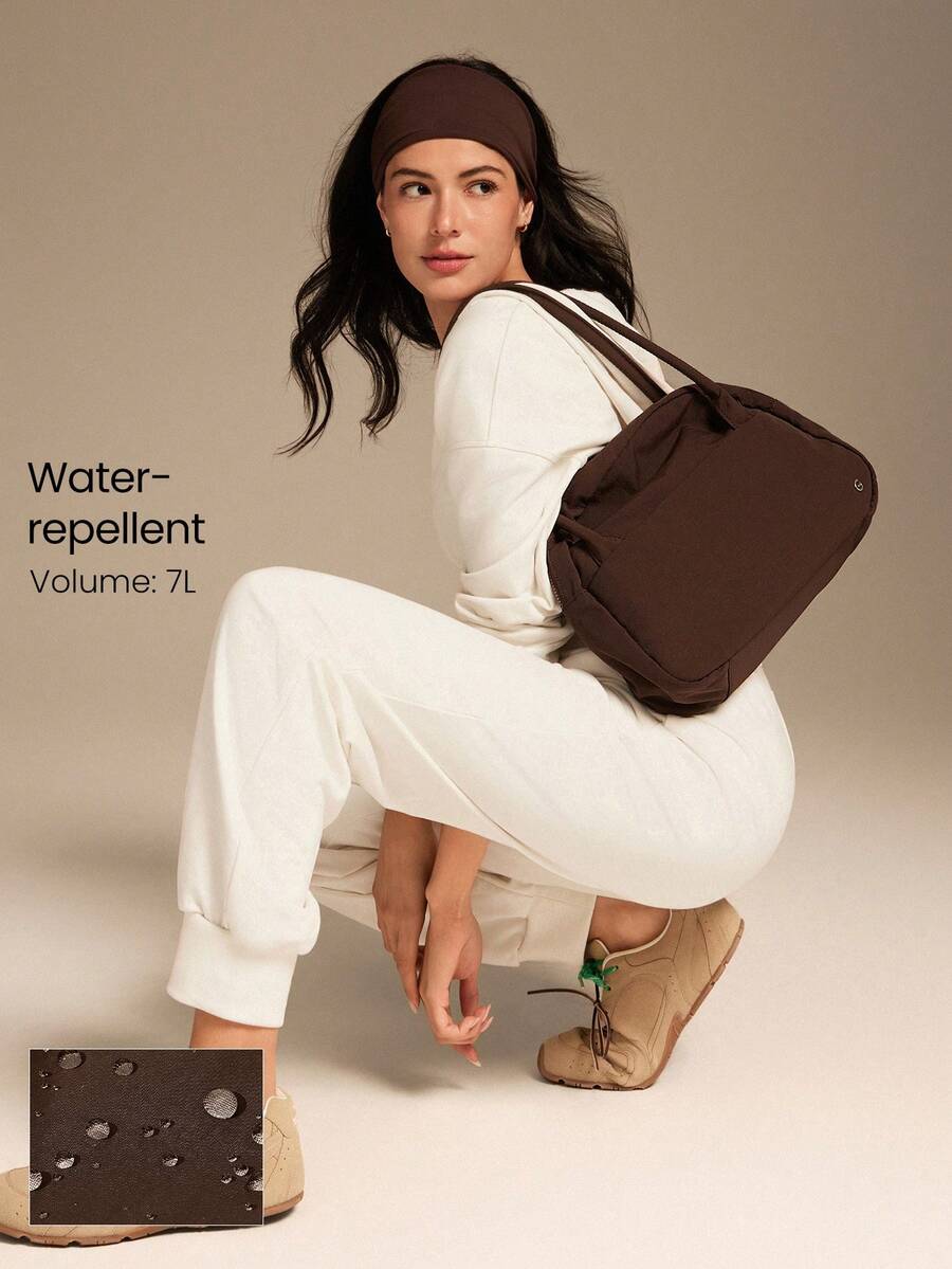 GLOWMODE Power Play 防水储物隔层拉链口袋保龄球包健身房工作室旅行日常休闲 - 咖啡棕 - 查看 1