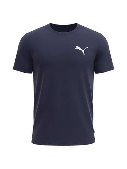 Puma Essentials Men's T-Shirts Navy Blue