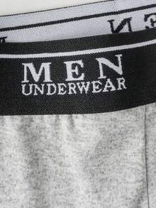 EasyFave 10pcs/Pack Lightweight, Fashionable Elastic Band, Youthful Sports, Fitness, Casual, Comfortable, Quality Homewear Men's Boxer Briefs - Multicolor - View 12