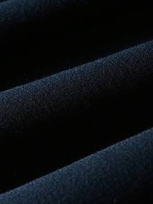 TOKVUE 男士秋季休闲纯色抓绒内衬连帽卫衣，时尚双色拼接连帽设计。采用柔软温暖的抓绒面料，非常适合秋季穿着。简洁百搭的设计，可轻松搭配各种裤装，适合日常出游或校园生活。送给男朋友的绝佳礼物，2000 年代风格 - 藏蓝色 - 查看 3