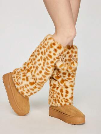 Fairycore Calentadores de piernas para mujer