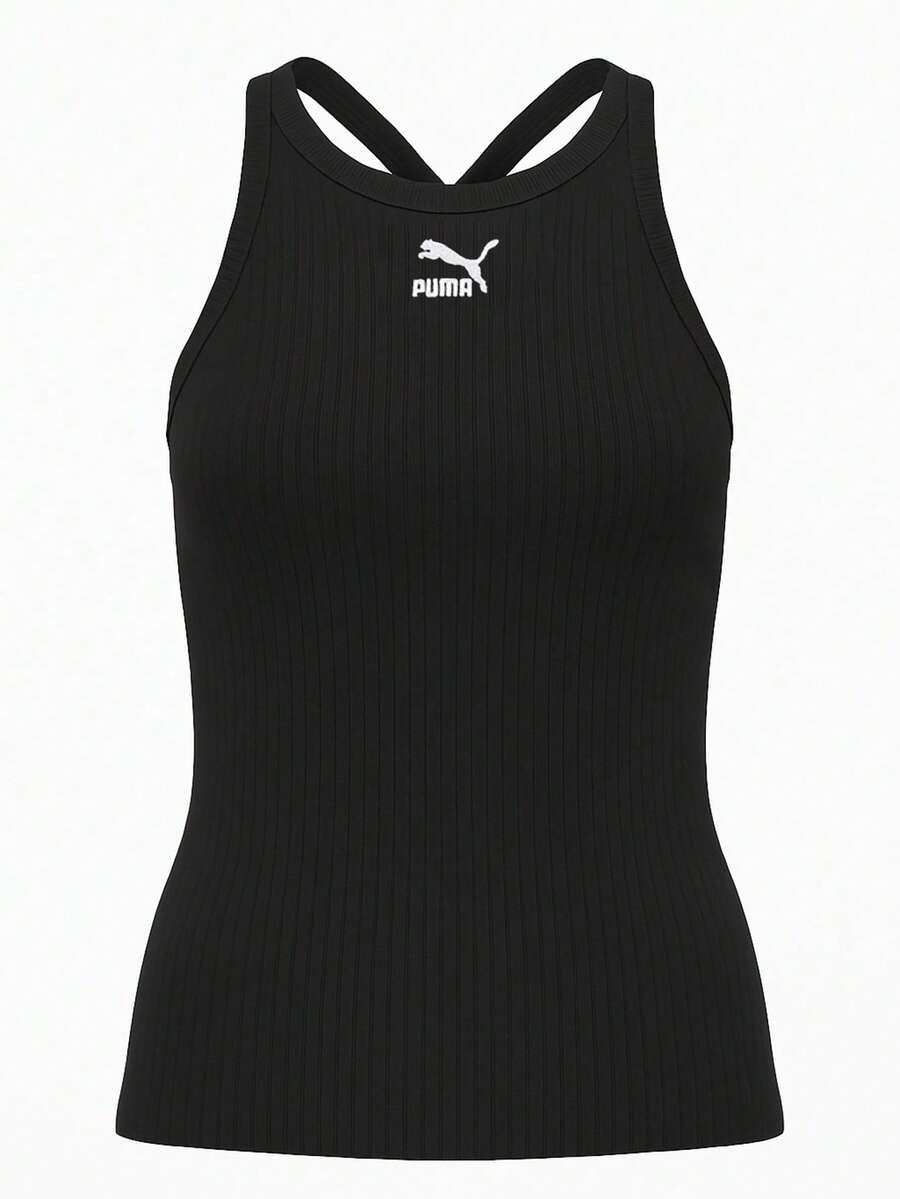 Puma Classics Women's Tank Top Black - Black - View 1