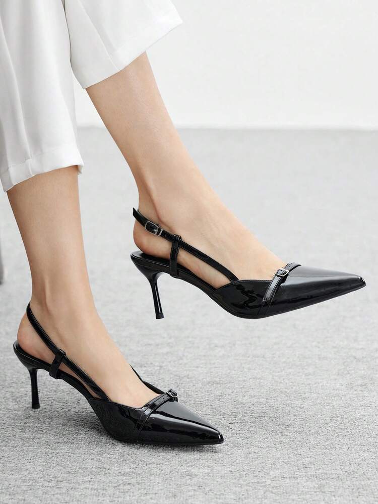 CUCCOO BIZCHIC Casual Minimalist Elegant Versatile Pointed Toe Women Pumps For Christmas