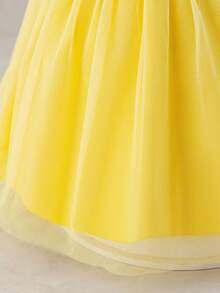 Glamorique Kids Young Girls Dress,Birthday Outfits For Baby,BOW,Velvet,ElegantSilk,