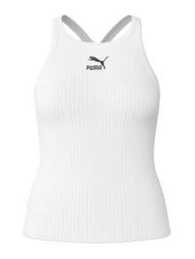 Puma Classics Women's Tank Top White - White - View 1