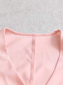 GlowEve Women's New Fashion Casual Versatile Front Tie Camisole - Pink - View 5