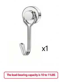 1/4/6/10/20pcs Rotating Magnetic Hooks, Magnetic Hooks Suitable For Refrigerator, Heavy-Duty Magnetic Hooks With Hanging Hook For Kitchen, Office, Classroom, Garage, Cruise Ship - Multicolor - View 12