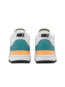 Nike Attack Men's Casual Athletic Shoes Versatile Modern Anti-Slip Daily Gym Commuting HF3056-100 - White/White/Mineral Teal/Melon Tint/Black - View 3
