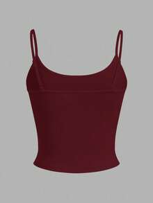 SHEIN EZwear 4pcs Women's Cropped Tight Fit Casual Tank Tops, Suitable For Summer,Tank Top Spring - Multicolor - View 10