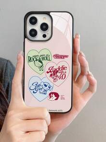 THE POWERPUFF GIRLS X SHEIN 1pc Cute And Creative Cartoon Collaboration With A Cat Pattern, High-End Texture, Simple, Fully Transparent, Shockproof And Fashionable Phone Case. Halloween And Christmas Gift, Compatible With IPhone - Multicolor - View 8