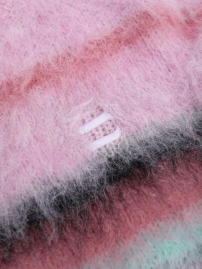  NEON BLANC Brand - Men's New Striped Pullover Sweater - Fashion Casual - Loose Fit - Hand Wash Or Dry Clean